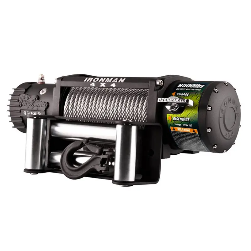 Ironman Winch 9500Lbs With Steel Cable 1