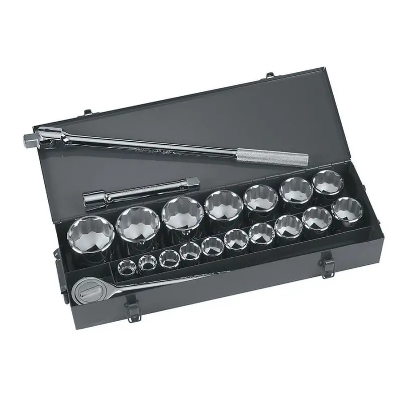 Juego De Dados 3/4" Pulgadas 21 Pzs Stanley 1