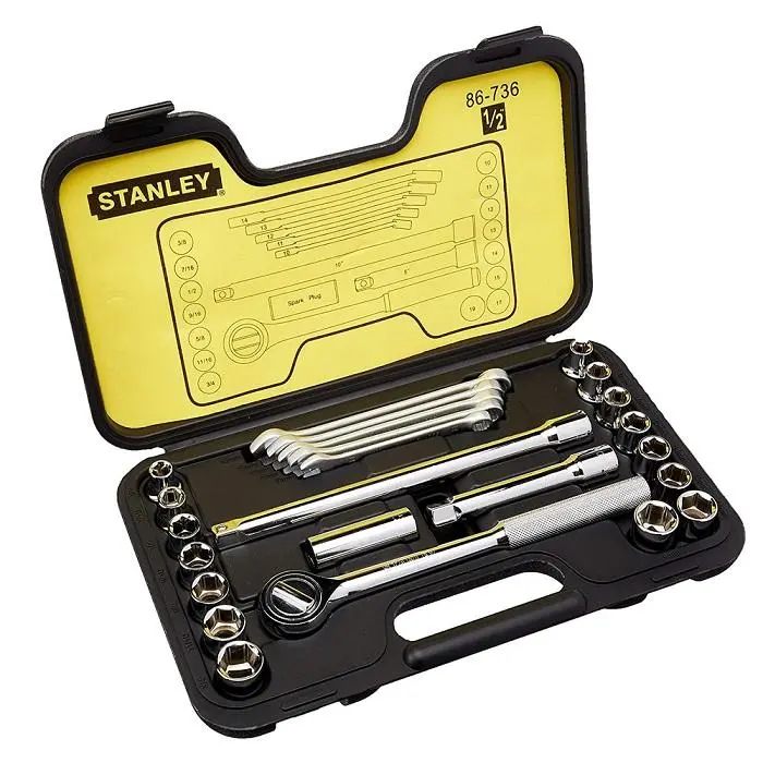 Juego De Herramientas Mando 1/2"-25Pzas-Mm/Pul 1