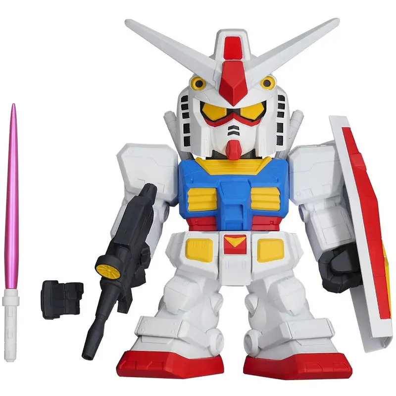 Jumbo Soft Vinyl Figure Sd Gundam Rx-78-2 1