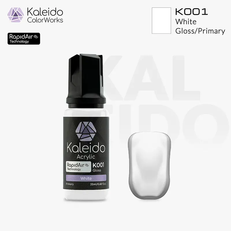 K001 Kaleido White (Gloss) 1