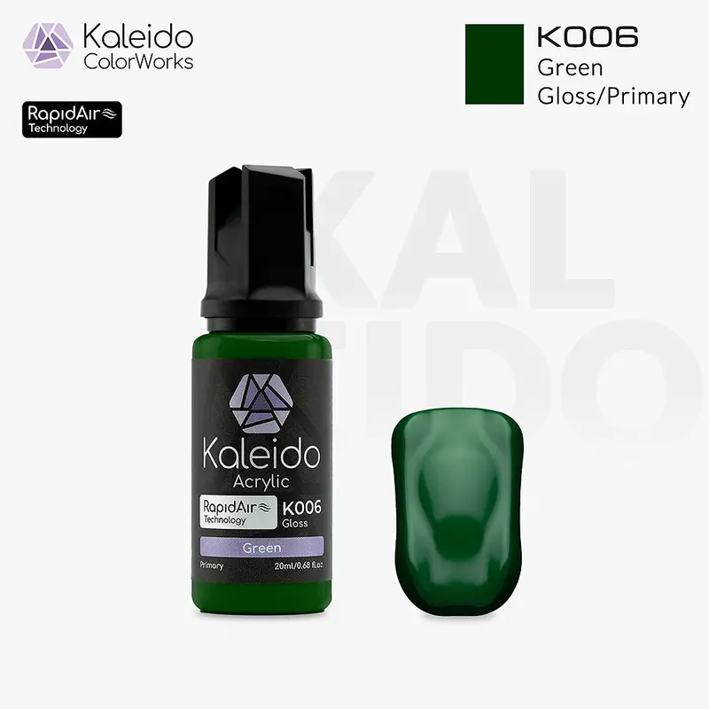 K006 Kaleido Green (Gloss) 1