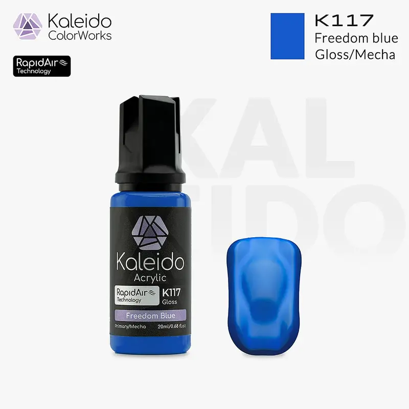 K117 Kaleido Freedom Blue (Gloss) 1