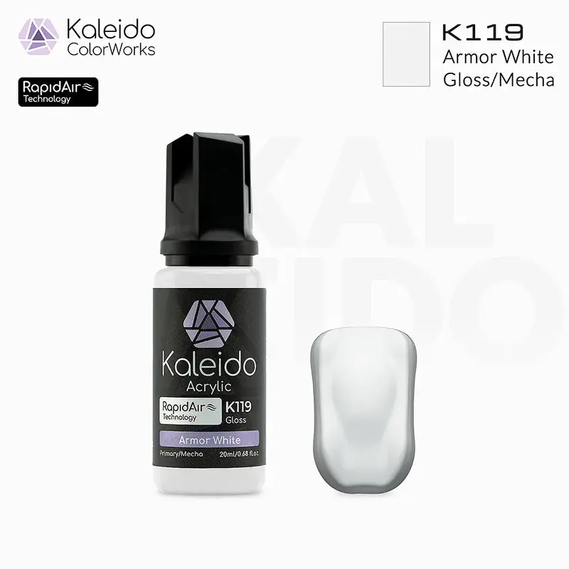 K119 Kaleido Armor White (Gloss) 1