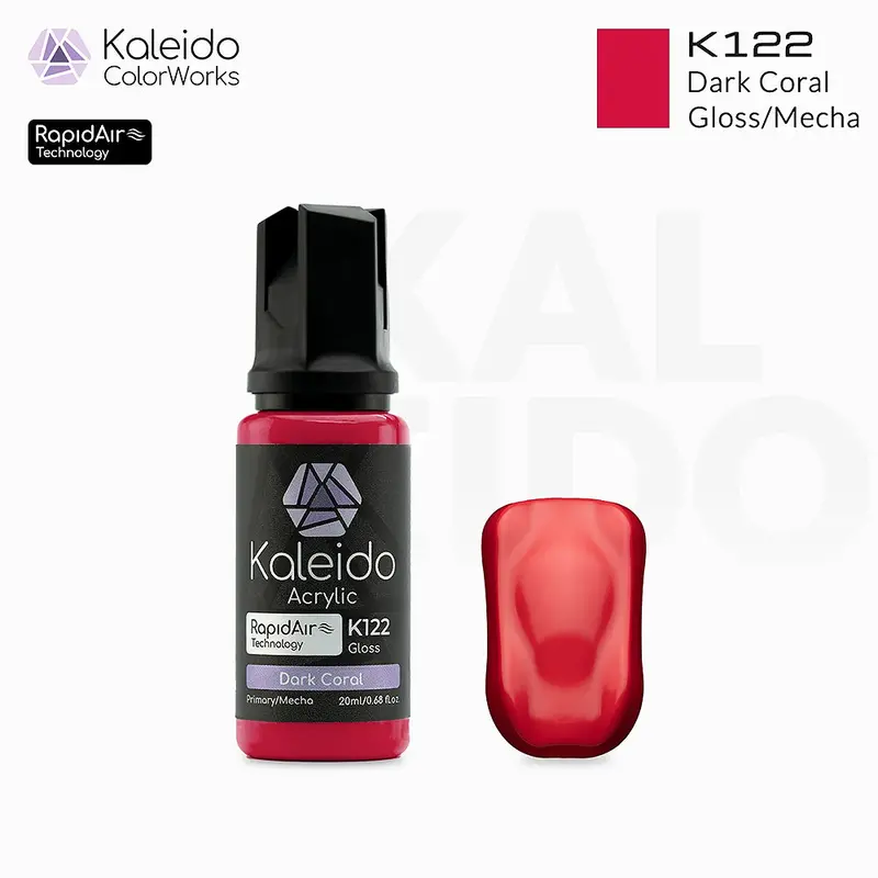 K122 Kaleido Dark Coral (Gloss) 1
