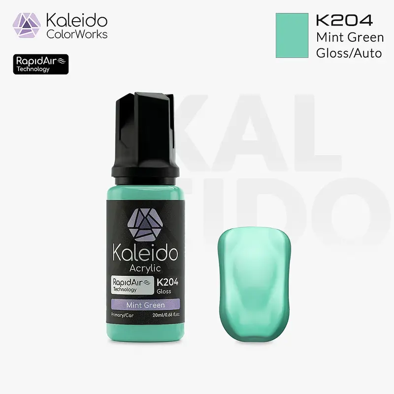 K204 Kaleido Mint Green (Gloss) 1