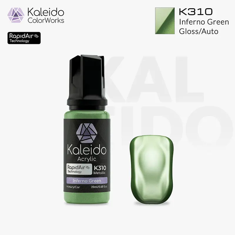 K310 Kaleido Inferno Green (Gloss / Metallic / Pearl) 1