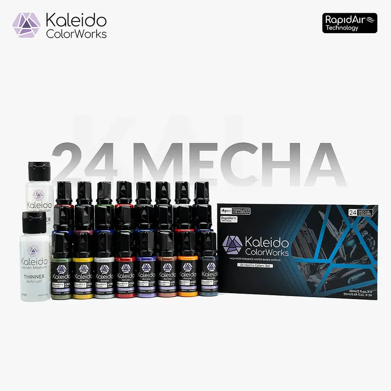 Kaleido Colorworks 24 Color Mecha Set 1
