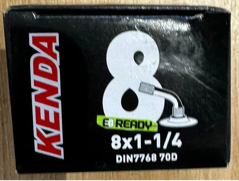 Kenda 美式咀內胎~8X1-1/4"(1.25) A/V - Din7768 / Kenda Tube~8X1-1/4"(1.25) A/V - Din7768 1