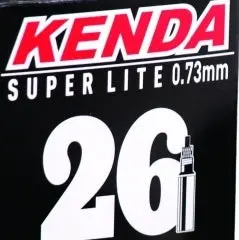 Kenda 超輕美咀內胎 26X1.5-1.75 S/V / Kenda Superlight Tube 26X1.5/1.75~S/V -211013 1