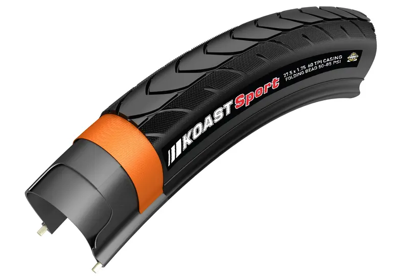 Kenda Koast K1082 不摺外胎-16X1.35-黑色;30Tpi / Kenda Koast K1082 16X1.35 Tire- Black; 30Tpi 1