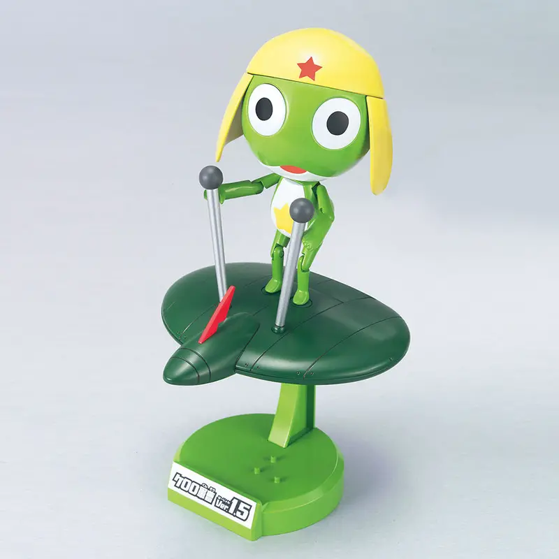Keroro Gunso Plamo Collection 06 Sergeant Frog Ver 1.5 + Flying Board 1
