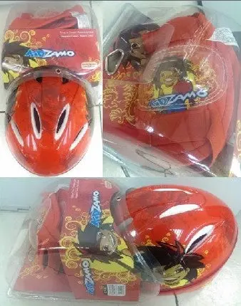 Kidzamo Kz031 小童護套(一套四件)連頭盔-橙色 / Kidzamo Kz031 Protector Set & Helmet-Orange 1