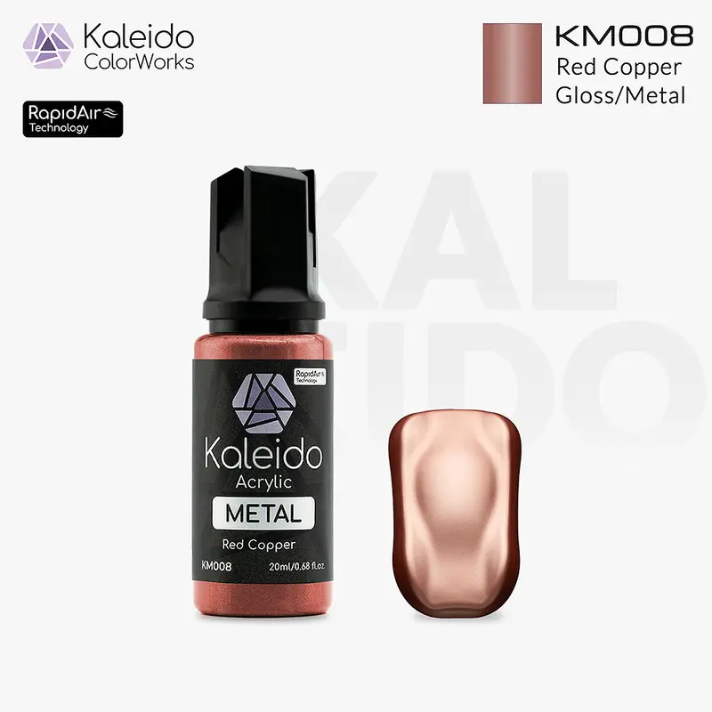 Km008 Kaleido Red Copper (Metallic) 1