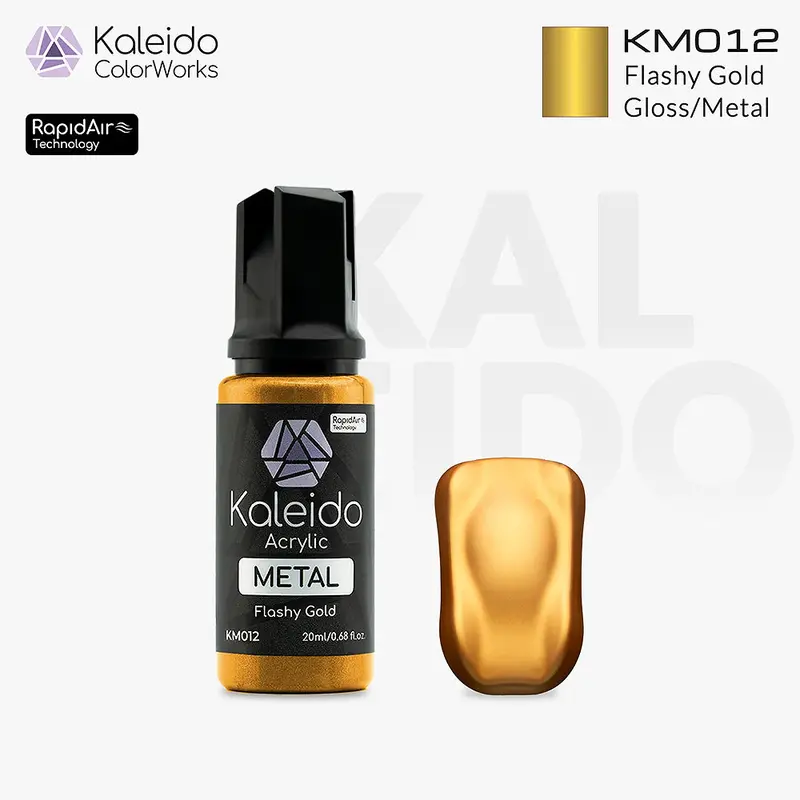 Km012 Kaleido Flashy Gold (Metallic) 1