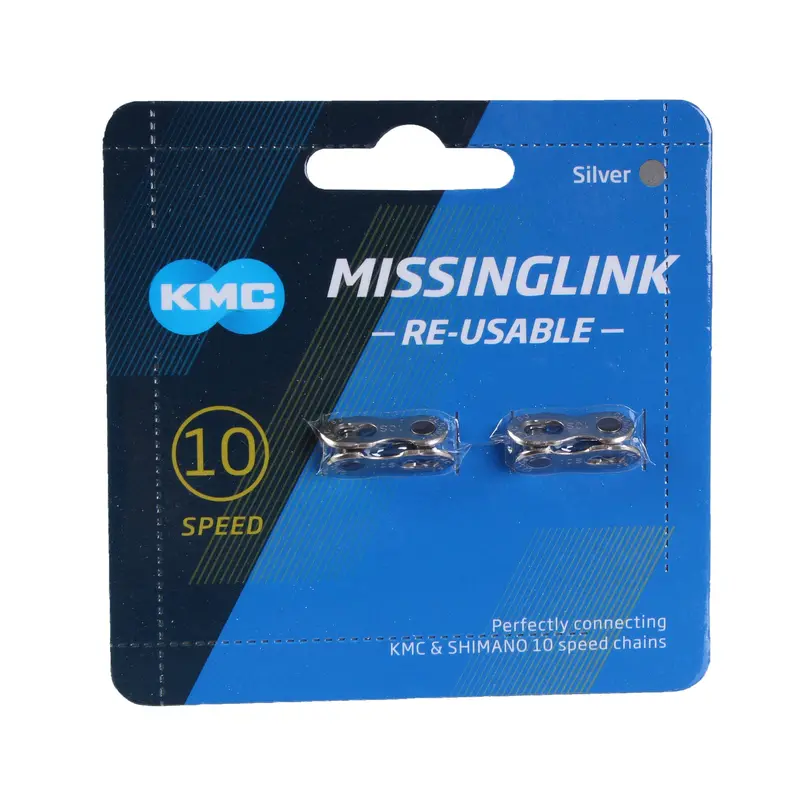 Kmc Cl559r 十速鏈扣~Shimano鏈適用 (每套2粒計)-台灣製造/ Kmc Cl559r 10-S Connector(Two Pcs Of Set) -Made In Taiwan 1