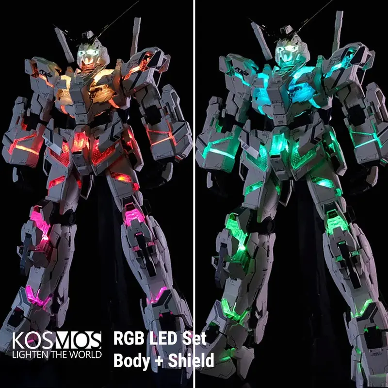 Kosmos Rgb Led Set For Pg Unicorn Gundam (Body & Shield) 1