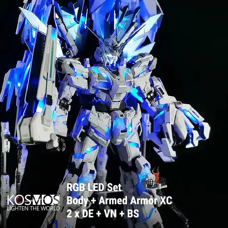Kosmos Rgb Led Set For Pg Unicorn Gundam Perfectibility (Body & Armed Armor Xc / 2 X De / Vn & Bs) 1