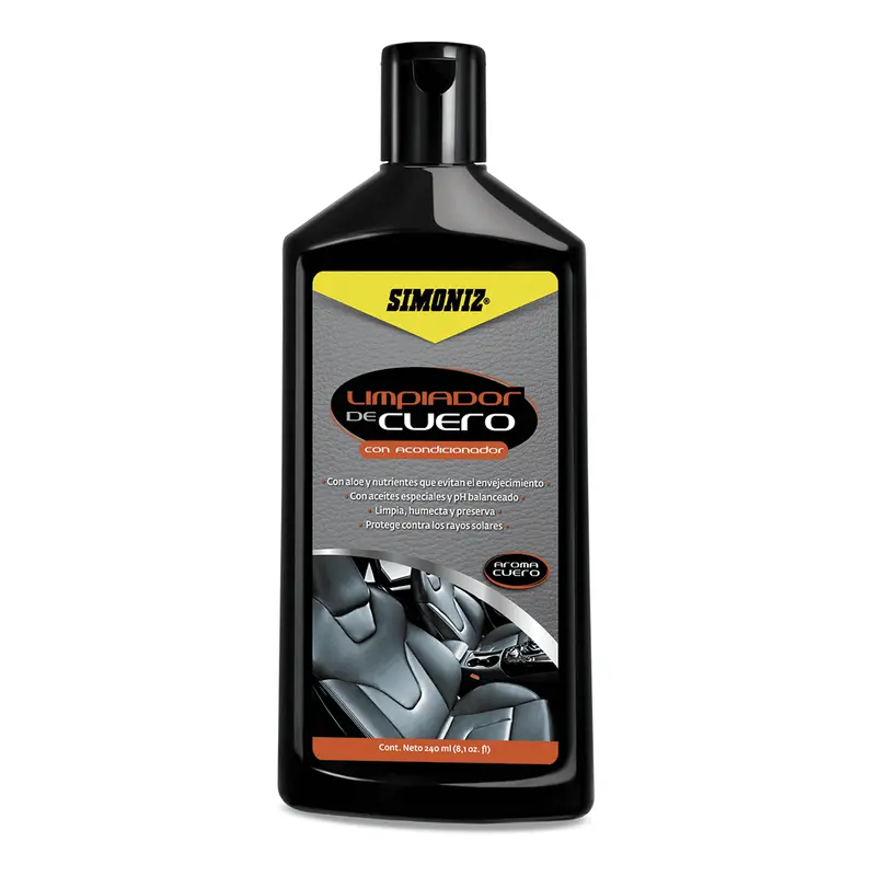 Limpiador De Cuero Con Acondicionador 240Ml Simoniz 1
