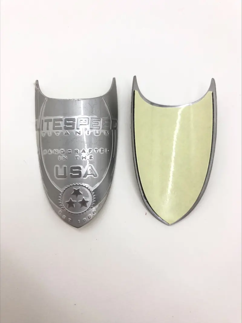 Litespeed 車頭商標鋁章 1
