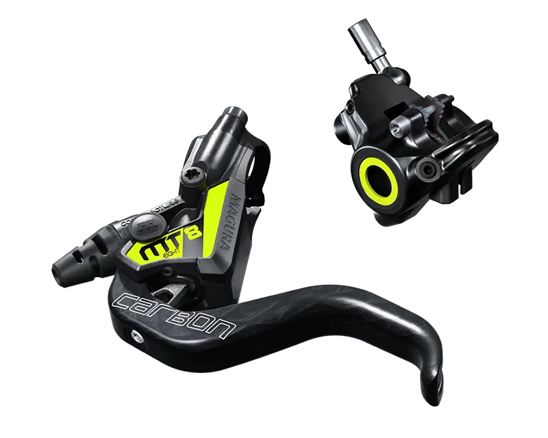 Magura Mt8 Sl Fm 碳纖碟煞二活塞(平面安裝式鮑魚)-單邊/ Magura Mt8 Sl Fm Single Brake Hc Carbon 1-Finger L/R (Flatmount) 1