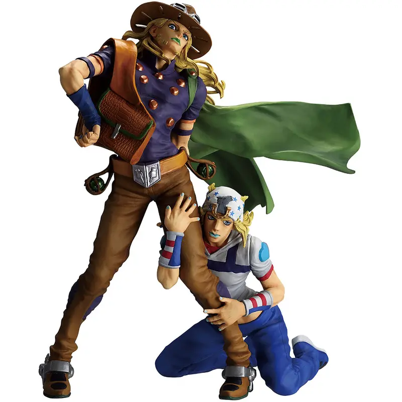 Masterlise Plus Ichibansho Figure Johnny Joestar & Gyro Zeppeli (The Gathering Of Stars) (Jojo's Bizarre Adventure) 1