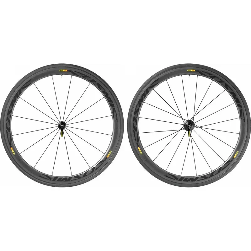 Mavic 2015 Cosmic Carbone 40 跑車管呔輪組-Shimano/ Mavic 2015 Cosmic Carbone 40 Road Wheelset-Tubular-Shimano 1