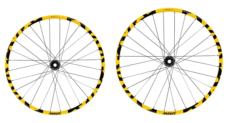 Mavic 2024 Deemax Downhill 爬山車輪組-29"-黃色/Mavic 2024 Deemax Downhill Mountain Wheelset-29"-Yellow 1