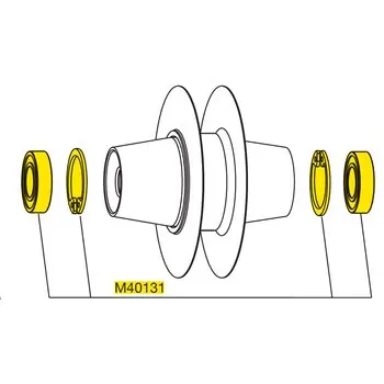 Mavic 啤呤 - Io Track 前輪~M40131 / Mavic Io Track Front Bearing Kit~M40131 1