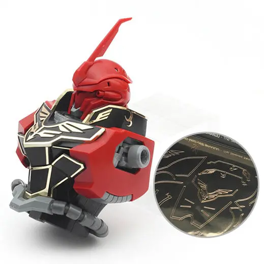 Metal Film Sticker Mg Sinanju (Gold) 1