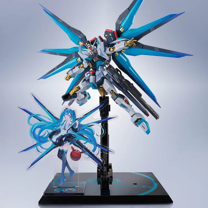Metal Robot Spirits Strike Freedom Gundam Type Ii [Hatsune Miku Ver.] (Gundam 45Th Anniversary X Hatsune Miku) 1