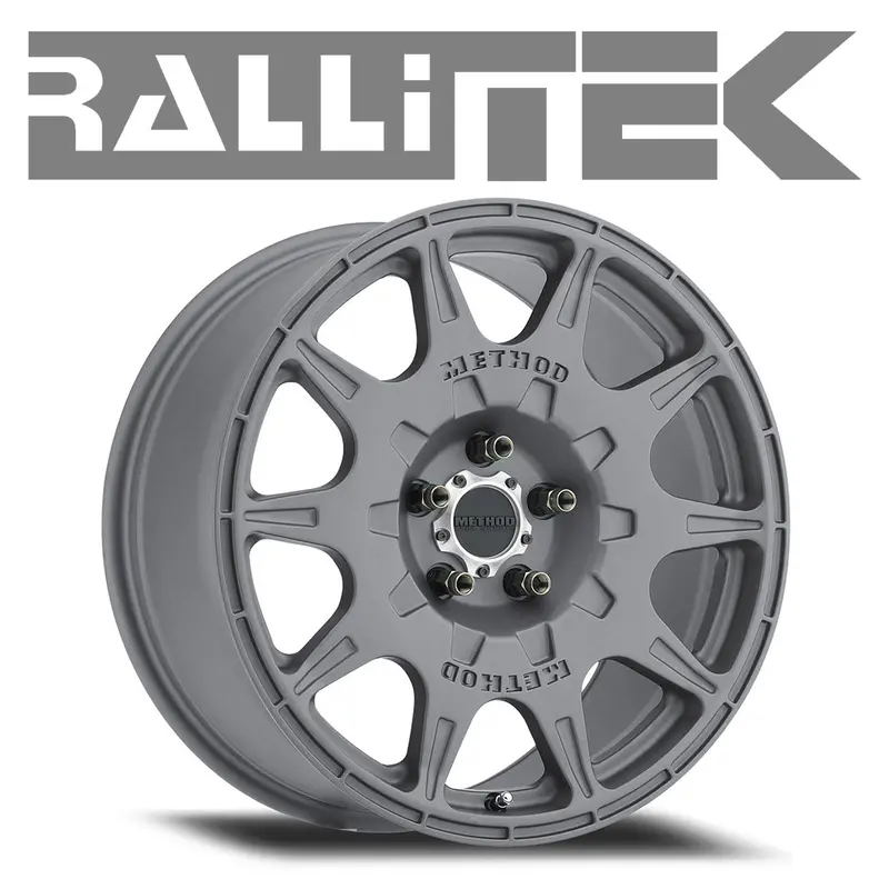 Method Mr502 Rally Wheel 17X8.0 5X100 +38Mm Titanium 2