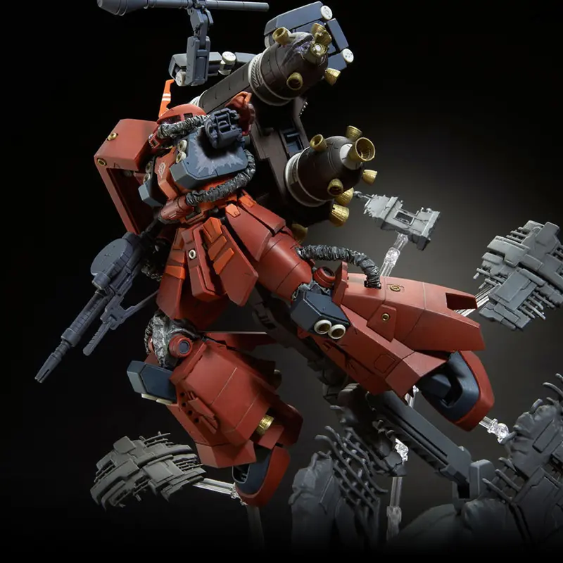 Mg Ms-06R Zaku Ii High Mobility Type "Psycho Zaku" Thunderbolt Ver.Ka (Last Session Ver.) 1