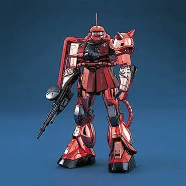 Mg Ms-06S Zaku Ii Char Custom Metallic Coating Ver. 1