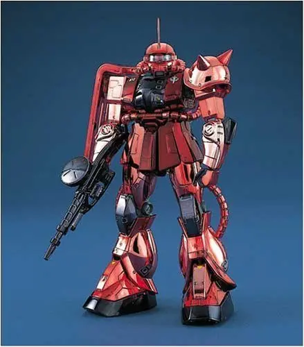 Mg Ms-06S Zaku Ii Char Custom Metallic Coating Ver. 2