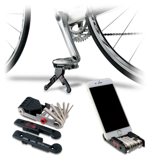Minoura Hps-9 Get'a 九功能摺疊工具 / Minoura Hps-9 Get'a Pedal Stand With 9 Function Tool 1