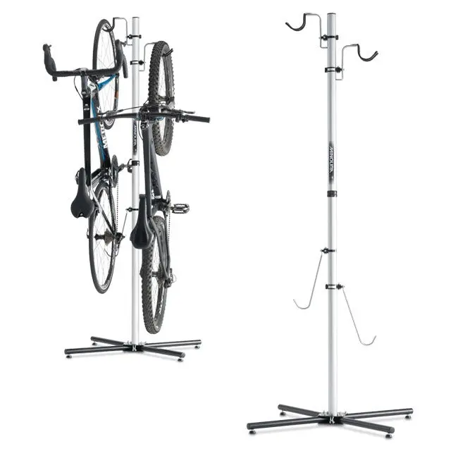 Minoura P-600Al-7S 直立掛車架-黑色 / Minoura P-600Al-7S "Closet Cyclist" Vertically Suspended Bike Stand Black 1