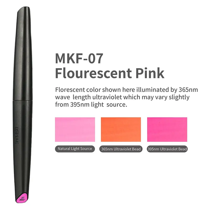 Mkf07 Fluorescent Pink Acrylic Marker 1