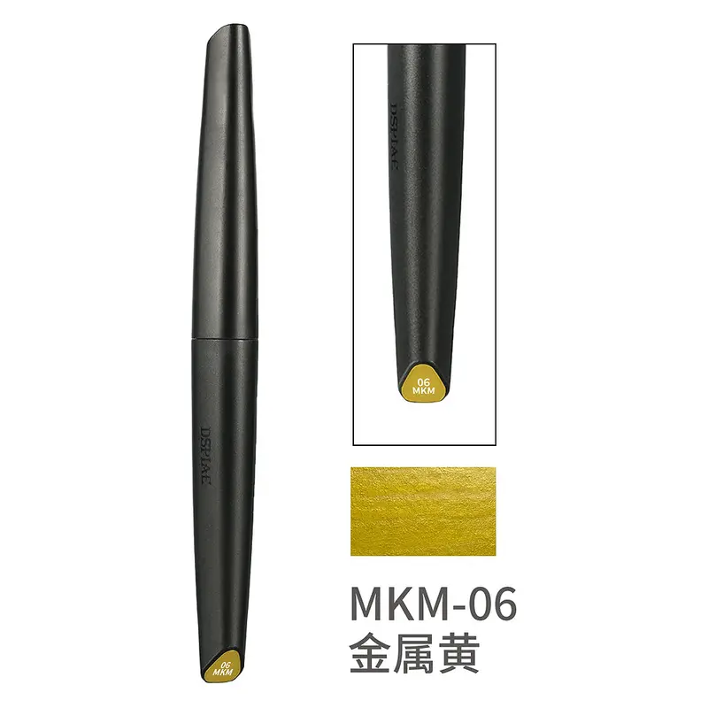 Mkm06 Metallic Gold Acrylic Marker 1