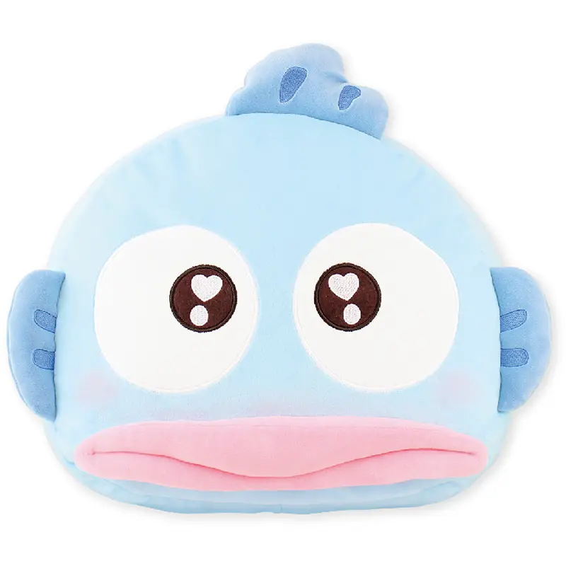 Mocchiri Face Cushion Uruuru Hangyodon (Sanrio) 1