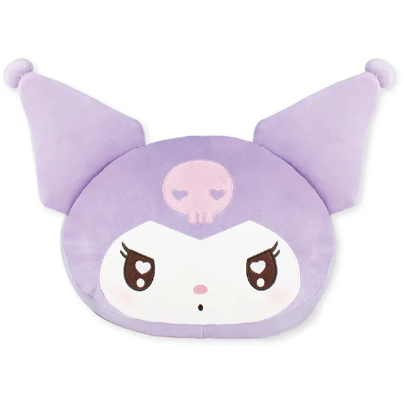 Mocchiri Face Cushion Uruuru Kuromi (Sanrio) 1