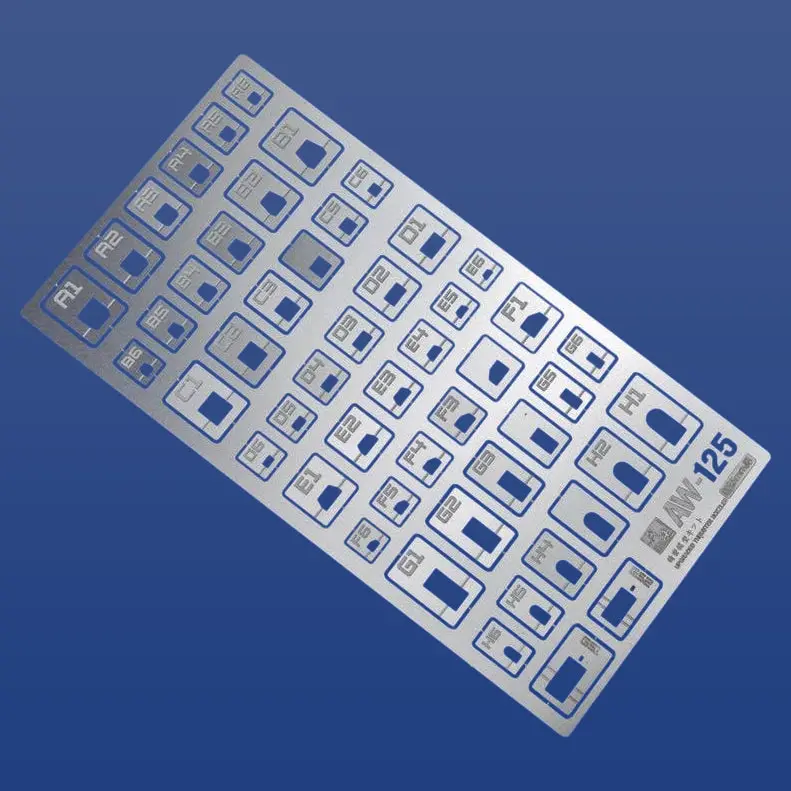 Modeling Upgrade Parts: Scribing Template 125 1