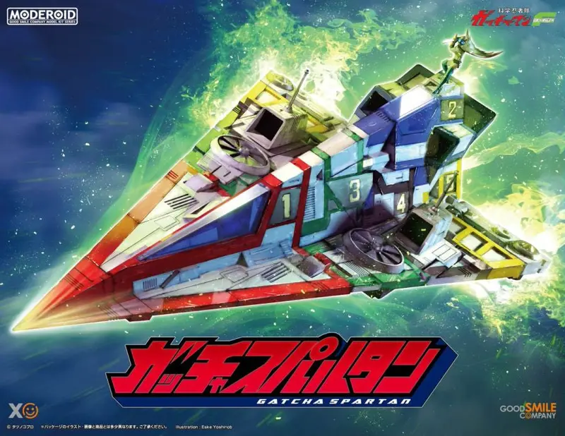 Moderoid Gatcha Spartan (Gatchaman F) 2