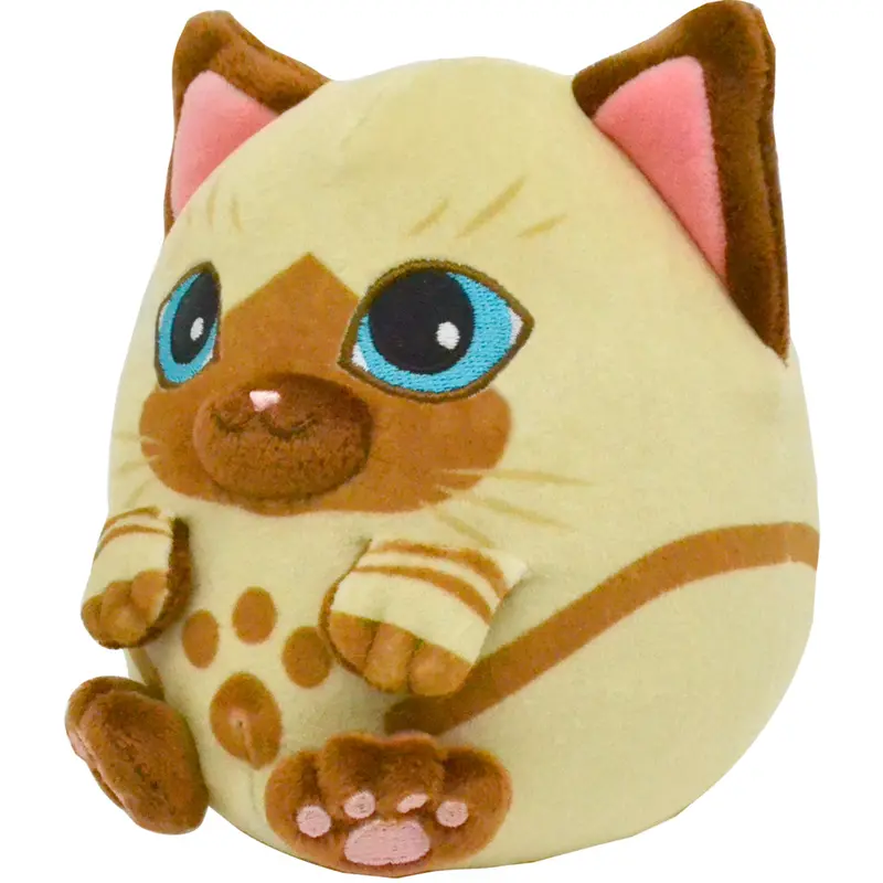 Monster Hunter Mini Plush: Fluffy Eggshaped Felyne 1