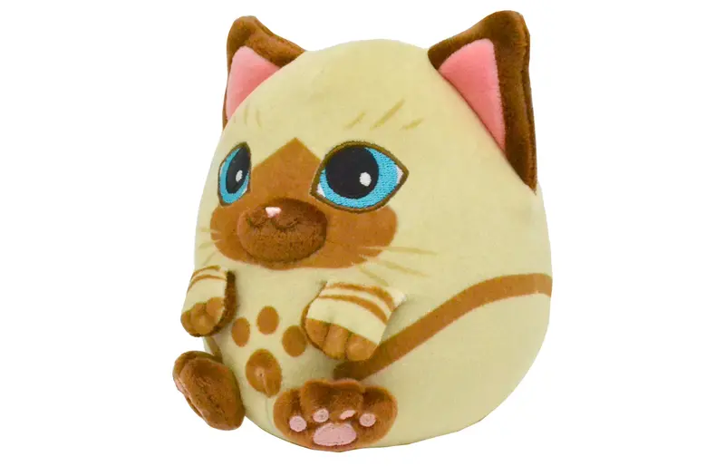 Monster Hunter Mini Plush: Fluffy Eggshaped Felyne 2