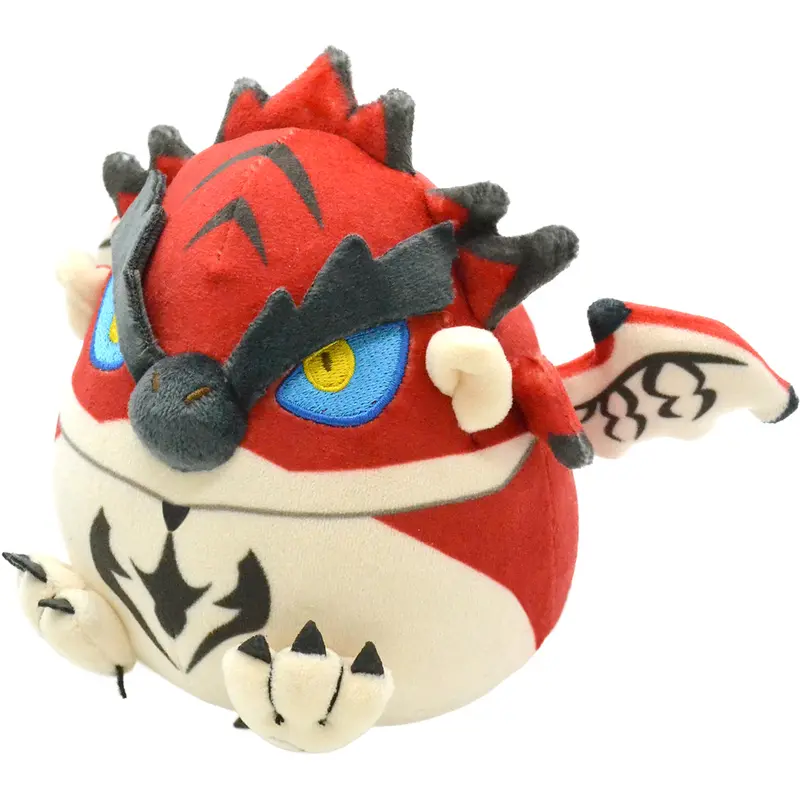 Monster Hunter Mini Plush: Fluffy Eggshaped Rathalos 1