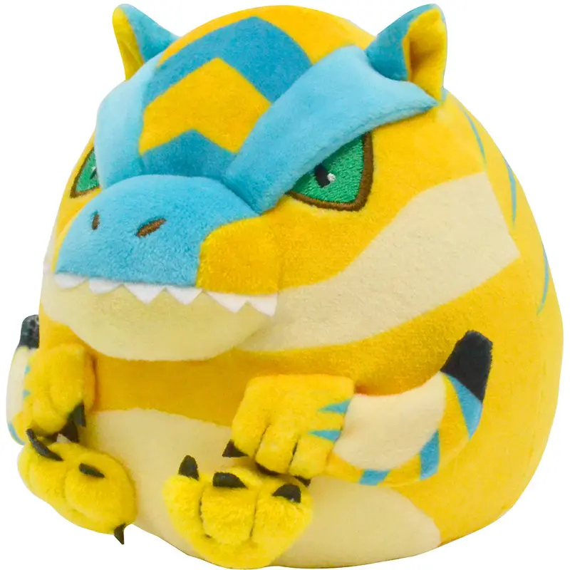 Monster Hunter Mini Plush: Fluffy Eggshaped Tigrex 1