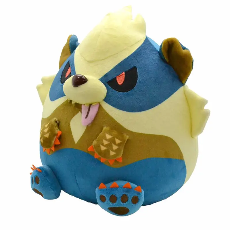 Monster Hunter Plush: Fluffy Eggshaped Arzuros 1