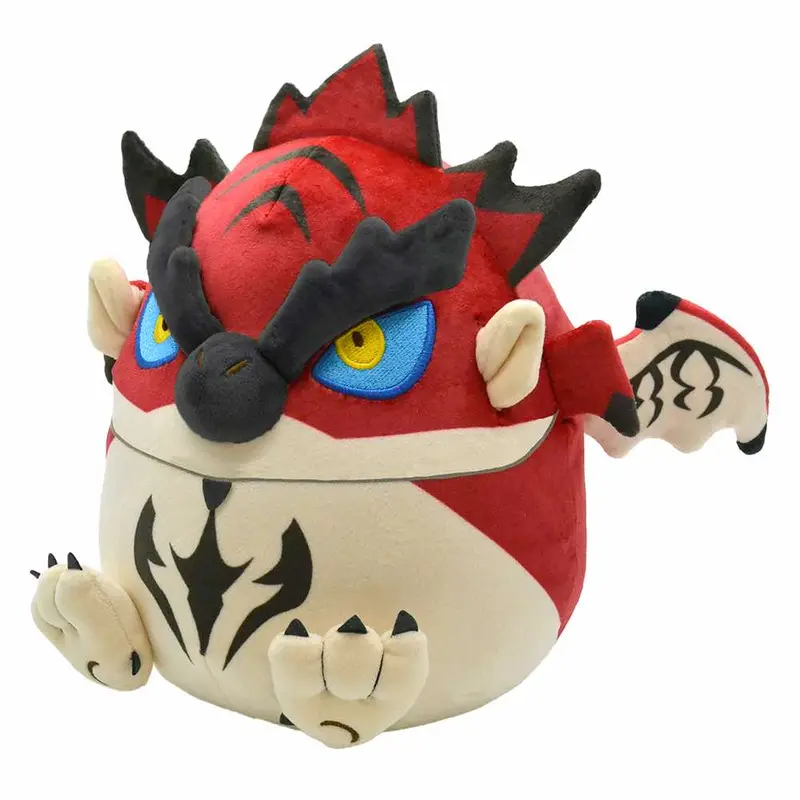 Monster Hunter Plush: Fluffy Eggshaped Rathalos 1