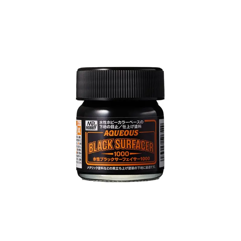 Mr. Aqueous Surfacer 1000 Black 40Ml 1